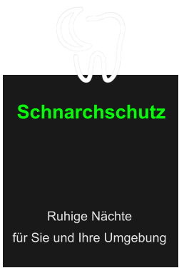 Schnarchschutz Ruhige Nächte  für Sie und Ihre Umgebung