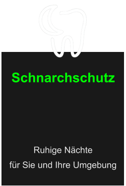 Schnarchschutz Ruhige Nächte  für Sie und Ihre Umgebung
